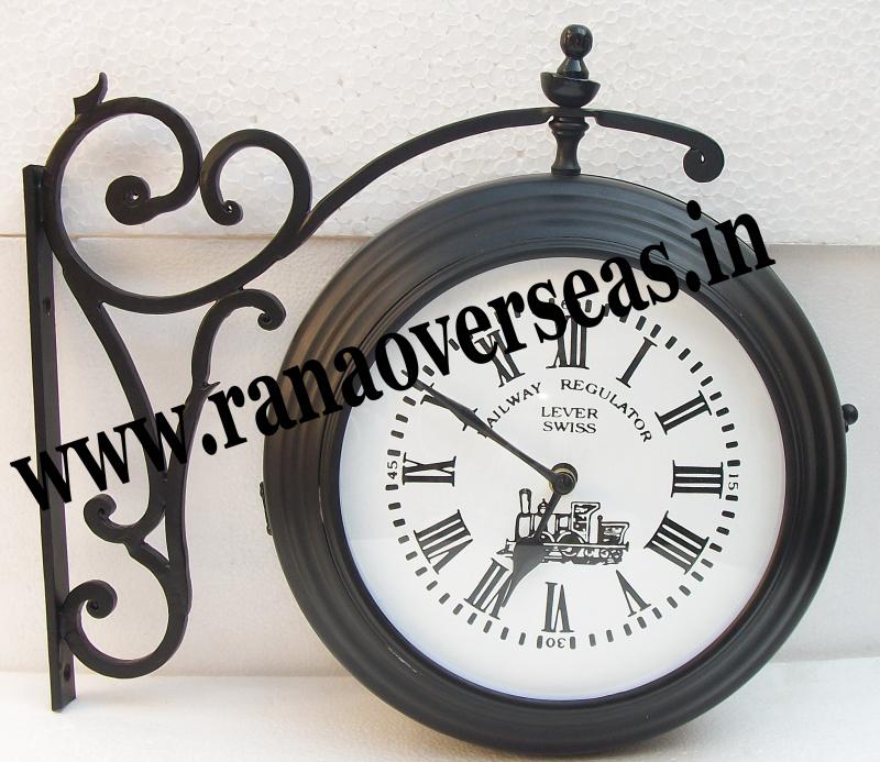 New look double sided clock