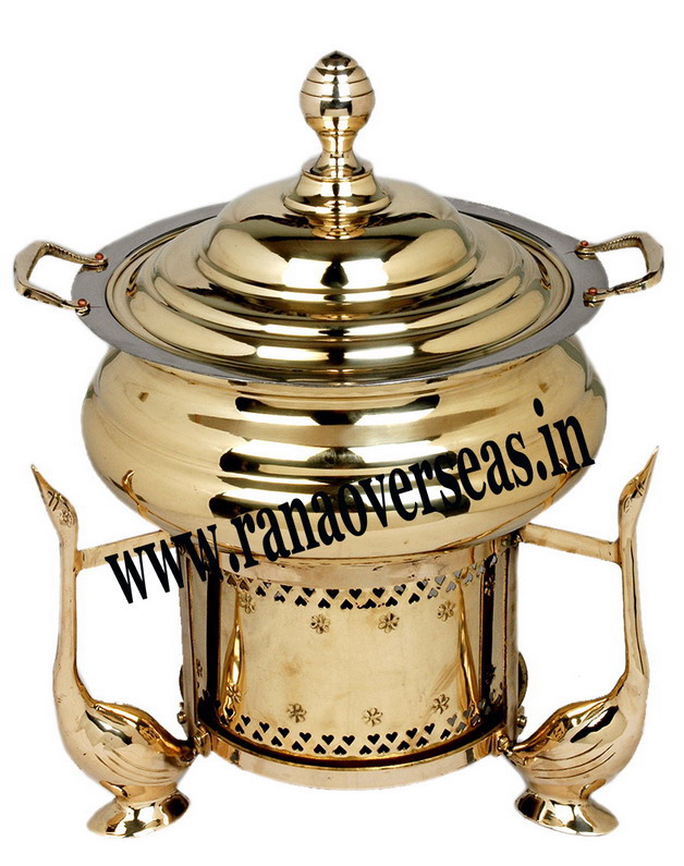 Brass Chefing Dish 12