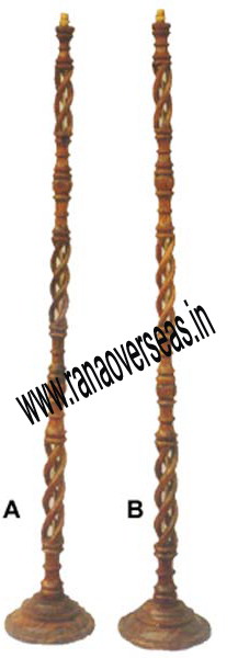 Wooden Lamp Base LS 402
