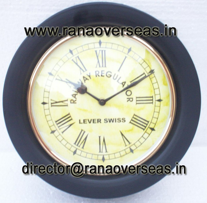 IRON CLOCK 10.5" INCHES