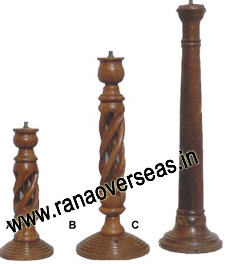 Wooden Lamp Base LS 398