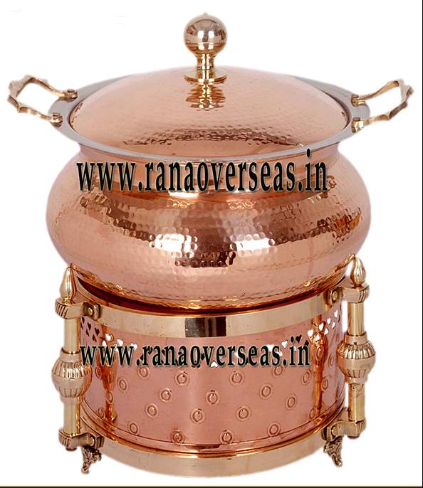 Copper Chefing Dish - 5